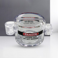 儲槽鎖 氣閥安全鎖具液化天然氣閥門鎖 內徑60mm 內高45mm 透明款 - 孔徑40mm 內徑:60mm 鎖孔直徑:8mm 內高45mm 儲槽鎖 氣閥安全鎖具液化天然氣閥門鎖 內徑60mm 內高45mm 透明款 - 孔徑40mm 內徑:60mm 鎖孔直徑:8mm 內高45mm