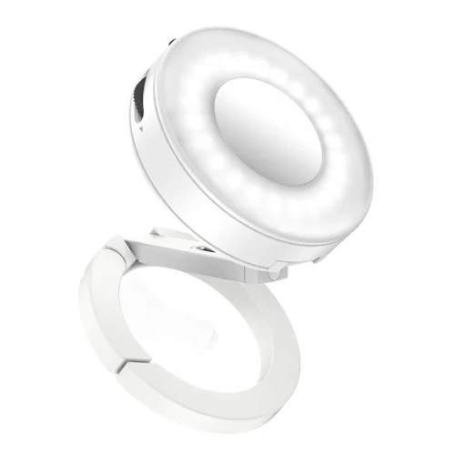 ULANZI ML05 手機磁吸補光燈 (白色) | 環形柔光 | 瞬吸照亮 | 一燈多用