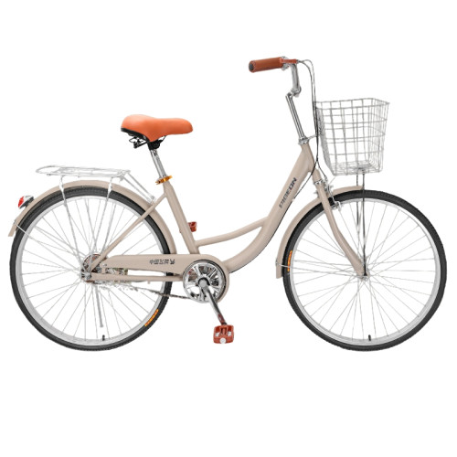 PIGEON 飛鴿牌復古單速休閑單車 - 24吋(實心輪) | 休閑通勤兩用 | 結實耐用車身 | 單速輕便靈活操控