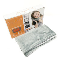 辦公室家用石墨烯USB插電恆溫暖手袋 - 灰色 | 雙面大面積發熱 | 5V低壓供電安全節能 | 智能恆溫自動控溫 | 可拆洗親膚面料