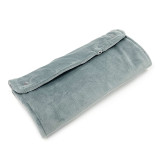 辦公室家用石墨烯USB插電恆溫暖手袋 - 灰色 | 雙面大面積發熱 | 5V低壓供電安全節能 | 智能恆溫自動控溫 | 可拆洗親膚面料