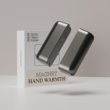 冬季戶外分體「二合一」磁吸暖手寶 - 黑色 |  一秒全身發熱 | 6000mAh強勁續航 | 分體磁吸 | 0-60℃快速控溫