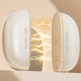 戶外暖氣充電二合一 磁吸暖手寶 - 白色 | 分體磁吸設計 | 快速升溫55℃ | 三檔智慧控溫 | 超長續航大容量