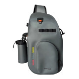 Sealock E1102 路亞戰術釣魚裝備背包 - 鼠灰色 |  高強度密封防漏 | 鱼竿卡槽專屬位 | 透氣加寬肩帶 | 雙向不銹鋼拉鏈