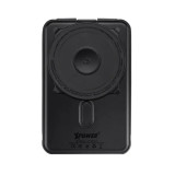 XPower M10C+ 6合1多功能數顯10000mAh 20W 磁吸無線移動電源(3C認證) - 黑色 | 雙內置充電線 | N54強力釹磁鐵 | Magnetic無線快充(15W) | 香港行貨