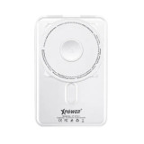 XPower M10C+ 6合1多功能數顯10000mAh 20W 磁吸無線移動電源(3C認證) - 白色 | 雙內置充電線 | N54強力釹磁鐵 | Magnetic無線快充(15W) | 香港行貨