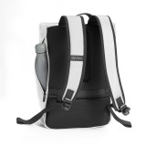 XD Design Urban Water Resistant Flap-top Backpack 防水翻蓋背包 - 白色 |「L」型轉角開合 | 專利金屬拉鎖，配置保險栓 | 香港行貨
