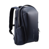 XD Design Bizz Business & Travel Backpack 商務出差通勤背包 - 深藍色 | RFID安全防盜口袋 | 獨立背部電腦內袋 | 香港行貨