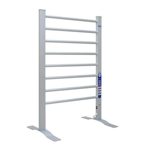 Sanwall ATW03TM-08-SMART 140W 智能電熱毛巾架 - 銀色 | 可掛墻可直立 | 精準智能調溫 | 高效乾衣程序 | 香港行貨