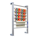 Sanwall ATW03TM-08-SMART 140W 智能電熱毛巾架 - 銀色 | 可掛墻可直立 | 精準智能調溫 | 高效乾衣程序 | 香港行貨