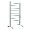 Sanwall ATW04TM-08-SMART 120W 電熱毛巾架 - 銀色 | 快速烘乾毛巾及衣物 | 除潮濕和異味 | 免鑽牆快速安裝 | 香港行貨