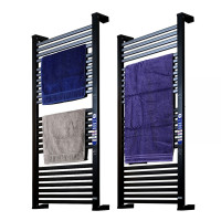 Sanwall ATW01TM-25ULTRA 475W 25管智能乾衣電熱毛巾架 - 黑色 | 99.9% 殺菌率 | 上/下2組獨立調控按鈕 | 香港行貨 Sanwall ATW01TM-25ULTRA 475W 25管智能乾衣電熱毛巾架 - 黑色 | 99.9% 殺菌率 | 上/下2組獨立調控按鈕 | 香港行貨