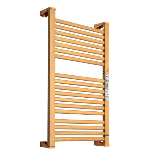 Sanwall ATW01TM-12ULTRA 250W 18管電熱智能乾衣架 - 淺木色 | 廣域均勻散熱 | 智能調溫防損傷 | 香港行貨