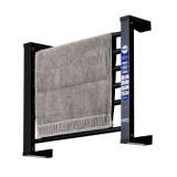 Sanwall ATW03TM-06-SMART 120W 智能電熱毛巾架 - 黑色 | 免打孔安裝 | 除潮去異味 | 全智慧式乾衣系統 | 香港行貨