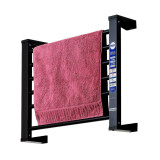 Sanwall ATW03TM-06-SMART 120W 智能電熱毛巾架 - 黑色 | 免打孔安裝 | 除潮去異味 | 全智慧式乾衣系統 | 香港行貨