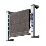 Sanwall ATW03TM-06-SMART 120W 智能電熱毛巾架 - 銀色 | 免打孔安裝 | 除潮去異味 | 全智慧式乾衣系統 | 香港行貨