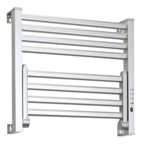 Sanwall ATW01TM-8-1 140W 可摺叠智能乾衣電熱毛巾架 - 銀色 | 活動平台也能發熱 | 全鋁合金製造 | 香港行貨