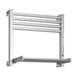 Sanwall ATW01TM-8-1 140W 可摺叠智能乾衣電熱毛巾架 - 銀色 | 活動平台也能發熱 | 全鋁合金製造 | 香港行貨