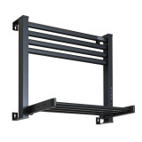 Sanwall ATW01TM-8-1 140W 可摺叠智能乾衣電熱毛巾架 - 灰色 | 活動平台也能發熱 | 全鋁合金製造 | 香港行貨