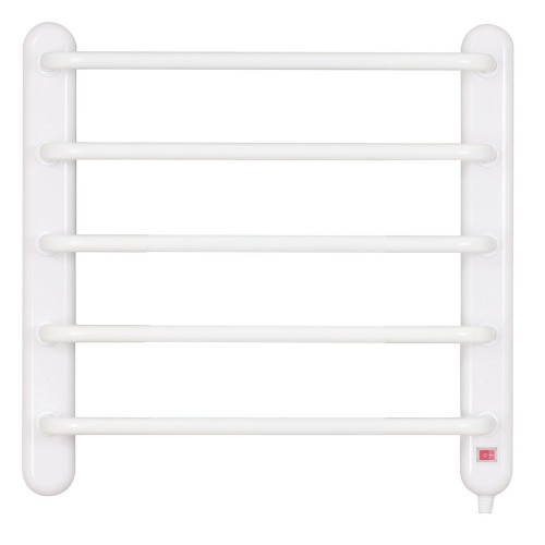 Sanwall T205S-80W 掛牆式電熱毛巾架 - 白色 | 免鑽牆快速安裝 | 80W 慳電節能 | 快速烘乾除濕 | 香港行貨