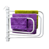 Sanwall T312-85W 掛牆式智能電熱毛巾架 - 白色 | 快速烘乾毛巾衣物 | 慳電設計 | 適用多類物品 | 香港行貨