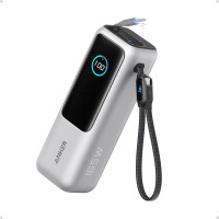 Anker A1695H41 自帶2條USB-C快充線行動電源(25000mAh) - 銀色 | 165W 超級快充 | 可同時充 4 台設備 | 香港行貨 Anker A1695H41 自帶2條USB-C快充線行動電源(25000mAh) - 銀色 | 165W 超級快充 | 可同時充 4 台設備 | 香港行貨