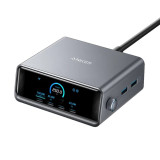 Anker A2345241 250W總輸出 6介口智能桌上型充電器 - 黑色 | 支援最大140W USB-C PD 快充 | 掌控裝置充電的功率分配 | 香港行貨
