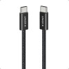 Anker A8060H11 Zolo 240W USB-C - USB-C 充電線(0.9m) - 黑色 | 支援240W極速充電 | 5.8 mm細小連接頭 | 香港行貨