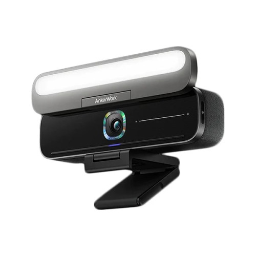 AnkerWork A3383011 B600 4合1視訊會議鏡頭 - 黑色 | VoiceRadar 優化聲音處理 | 自動對焦功能 | 香港行貨
