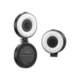 ULANZI LM23 手機磁吸補光燈二代 - 黑色 | 雙色溫可調｜內置補妝鏡 | 400mAh電池｜支援邊充邊用 | 香港行貨