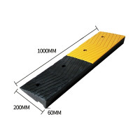 橡膠汽車貨車路沿爬坡墊 - 寬V型6cm高-黃黑 | 馬路上坡爬坡墊 | 耐磨抗壓 | 防滑設計 | 1000*200*60mm 橡膠汽車貨車路沿爬坡墊 - 寬V型6cm高-黃黑 | 馬路上坡爬坡墊 | 耐磨抗壓 | 防滑設計 | 1000*200*60mm