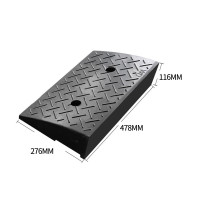 橡膠汽車貨車路沿爬坡墊 - T型12cm高-全黑 | 馬路上坡爬坡墊 | 耐磨抗壓 | 防滑設計 | 478*276*116mm 橡膠汽車貨車路沿爬坡墊 - T型12cm高-全黑 | 馬路上坡爬坡墊 | 耐磨抗壓 | 防滑設計 | 478*276*116mm