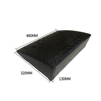 橡膠汽車貨車路沿爬坡墊 - T型13cm高-全黑 | 馬路上坡爬坡墊 | 耐磨抗壓 | 防滑設計 | 480*320*130mm 橡膠汽車貨車路沿爬坡墊 - T型13cm高-全黑 | 馬路上坡爬坡墊 | 耐磨抗壓 | 防滑設計 | 480*320*130mm