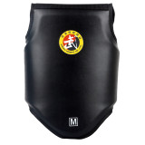 一體成型式散打武術格鬥訓練比賽護胸 - 黑色(S碼) | 防護升級 | 透氣舒適 | 貼身不移位 | 抗擊耐衝擊