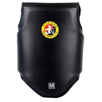 一體成型式散打武術格鬥訓練比賽護胸 - 黑色(L碼) | 防護升級 | 透氣舒適 | 貼身不移位 | 抗擊耐衝擊