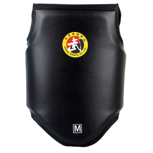 一體成型式散打武術格鬥訓練比賽護胸 - 黑色(S碼) | 防護升級 | 透氣舒適 | 貼身不移位 | 抗擊耐衝擊