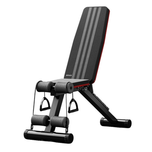 SND 多功能健身啞鈴凳 - 標準版 | 加粗鋼管結構 | 多場景運動相容 | 高彈泡棉坐墊