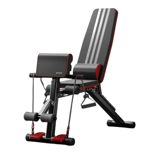 SND 多功能健身啞鈴凳 - 摺叠版 | 加粗鋼管結構 | 多場景運動相容 | 高彈泡棉坐墊