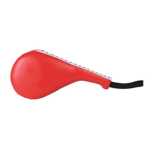 成人兒童健身搏擊訓練手靶 - 紅色 | 加厚耐磨布料 | 防震減壓設計 | 雙重加強縫線 | 柔韌回彈