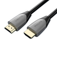 Philips 飛利浦 2.0版 4k HDMI高清線 - 15m | 支援 4K/60Hz 超高清 | 高速傳輸 18Gbps | 相容電視 / 投影儀 / 遊戲機