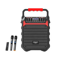 HUROLIRY D35 便攜式戶外大音量音箱 - 雙咪版 | 長續航電池 | 防水防塵設計 | 高保真立體聲