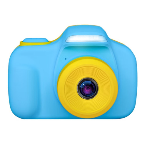 VisionKids HappiCAMU T3+ Wifi 兒童數碼相機 - 藍色 | 支持全自動拍照模式 | 自動色彩調節 | 自動調色/調光 | 香港行貨
