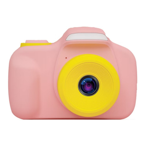 VisionKids HappiCAMU T3+ Wifi 兒童數碼相機 - 粉色 | 支持全自動拍照模式 | 自動色彩調節 | 自動調色/調光 | 香港行貨