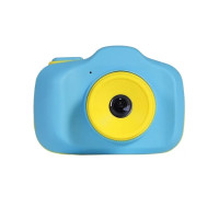 VisionKids HappiCAMU V 入門級多功能兒童相機 - 藍色 | 4倍變焦 + 連拍/定時拍攝 | 4種濾鏡+21款可愛框架 | 香港行貨