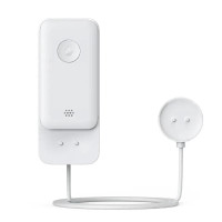 SwitchBot 水浸警報器 - 白色 | 智能WiFi漏水偵測 | 100dB 可調式警報 | 0.5毫米高精度水位檢測 | 香港行貨