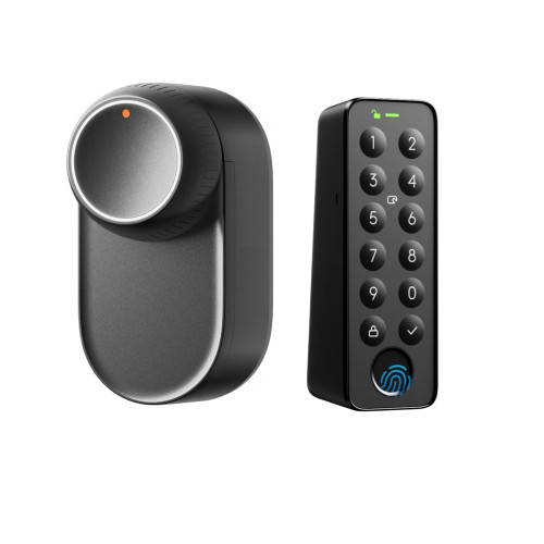 SwitchBot Smart Lock Pro Combo 套裝6 (Lock Ultra附Adapter Kit + Keypad Touch) | 三重電池保護系統 | 香港行貨