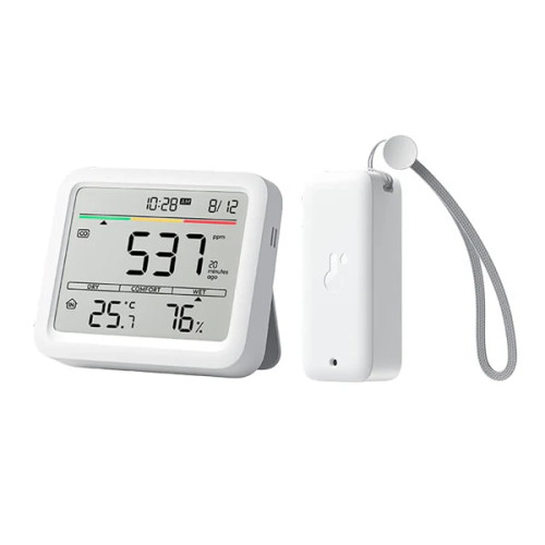 SwitchBot 戶外環境測量套裝 (Meter Pro CO2 + Indoor/Outdoor Thermo-Hygrometer)  | 用戶端控制查看 | 香港行貨