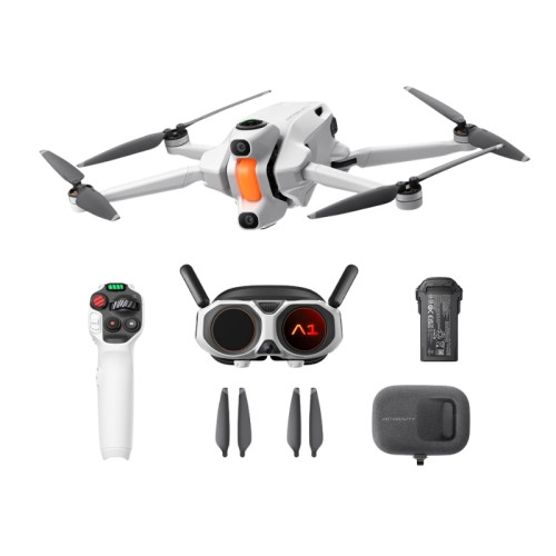 Insta360 Antigravity A1 8K 360 Drone 全景航拍機 - 標準套裝 | 世界首個8K全景無人機 | 360° 即時視野 + 頭部追蹤 | 香港行貨