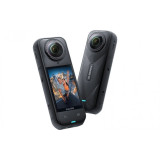 Insta360 X5 8K 全景運動相機 - 萬能套裝 - 黑色 | 全新InstaFrame模式 | 全新加固鏡頭 & 全新可替換鏡片 | 香港行貨