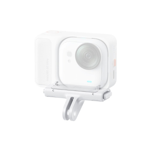 Insta360 GO Ultra 快拆支架 - 白色 | 磁吸密封與插扣雙重鎖定 | 傾斜式雙管設計 | 一按即裝，一按即卸 | 香港行貨